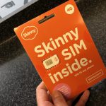 ニュージーランドでのSIMカードはSkinny Mobileです。